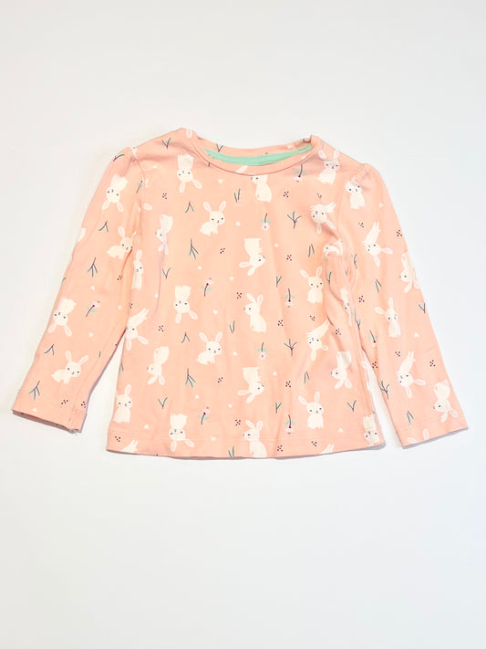 Pink bunny top - Size 1