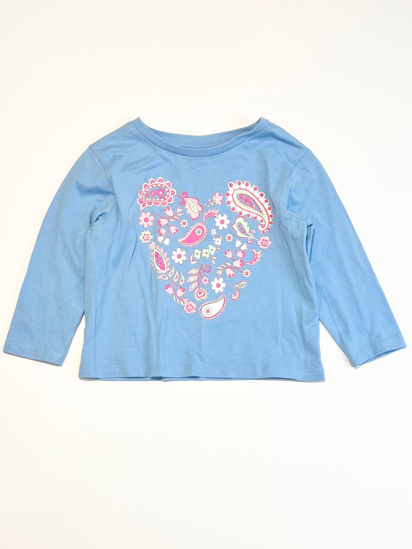 Blue heart top - Size 1