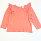 Pink ruffle top - Size 1