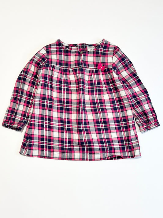 Woven checkered top - Size 1