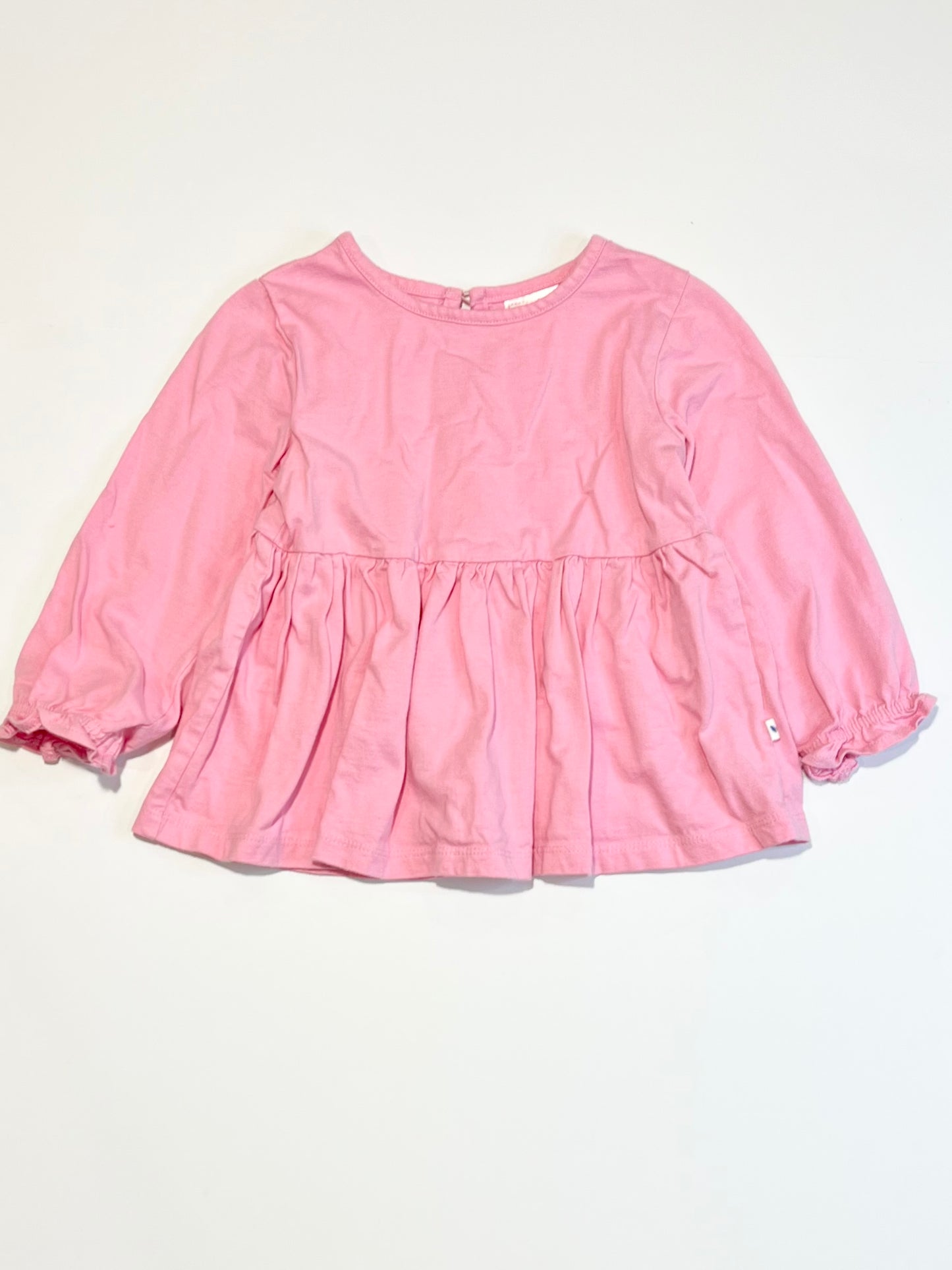 Pink jersey top - Size 1