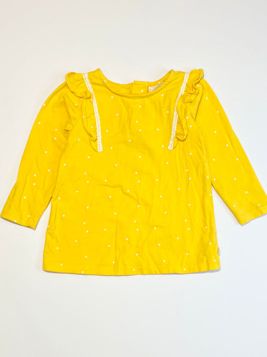 Yellow jersey top - SIze 1