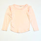 Pink ribbed top - Size 1