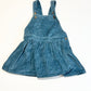 Blue corduroy pinafore - Size 1