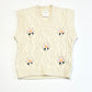 Embroidered knit vest - Size 1