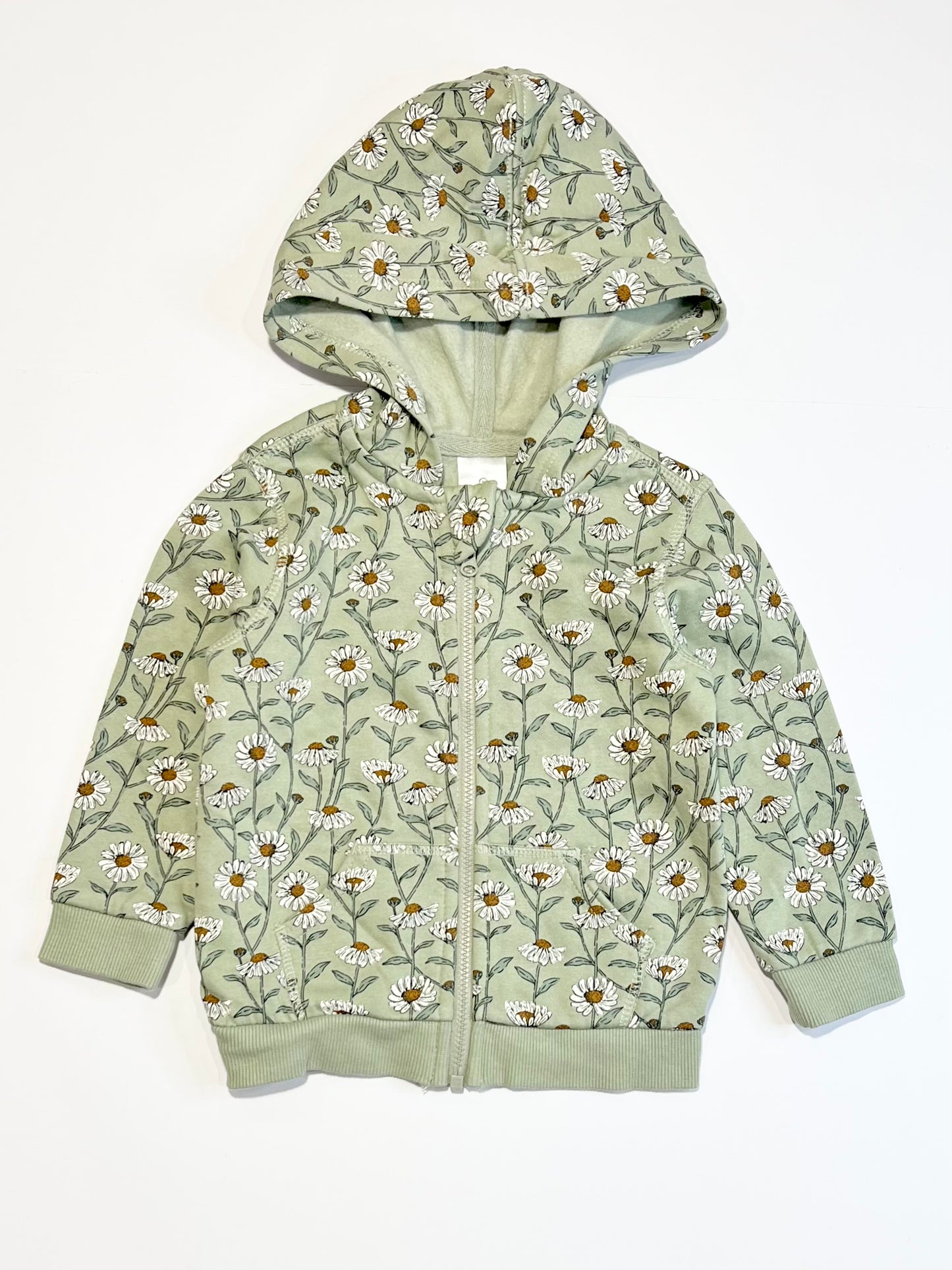 Floral zip hoodie - Size 1