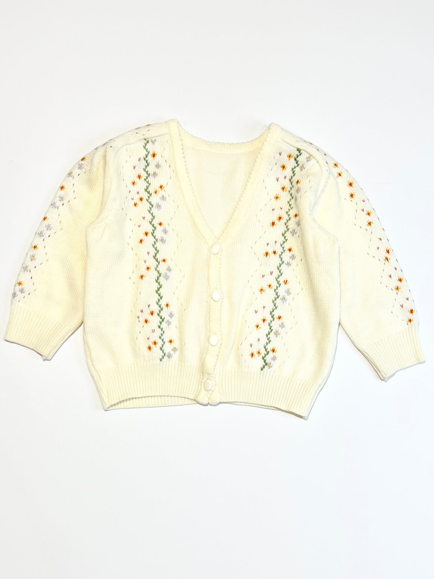 Floral cardigan - Size 1-2