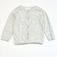 Grey knit cardigan - Size 1