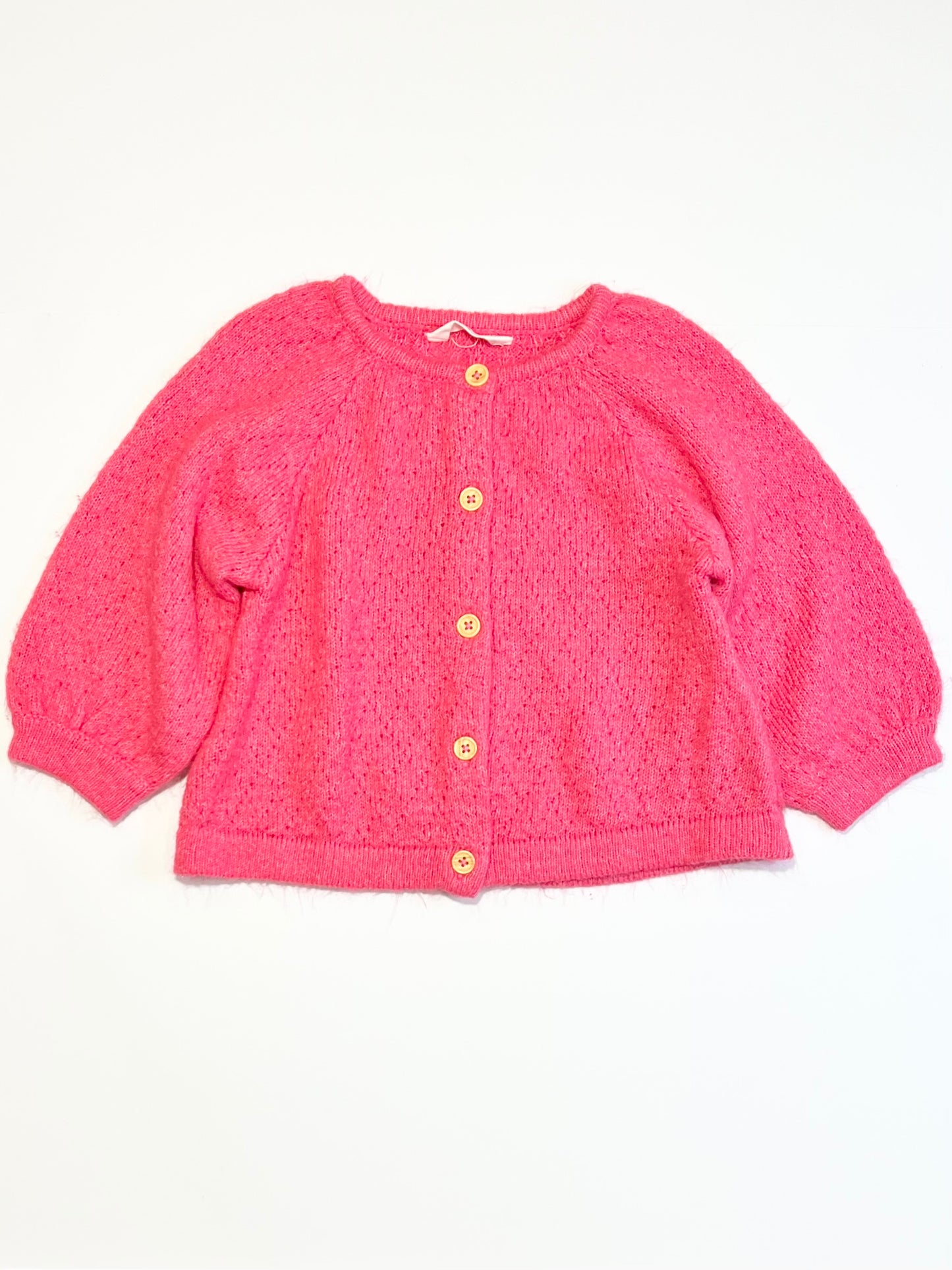 Pink knit cardigan - Size 1