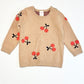 Brown cherries jumper - Size 1