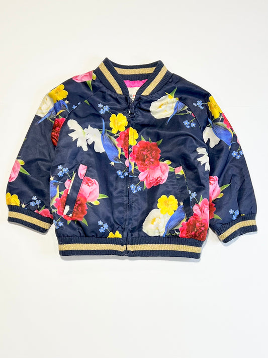 Floral bomber jacket - Size 1