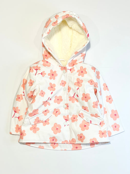 Floral rain jacket - Size 1