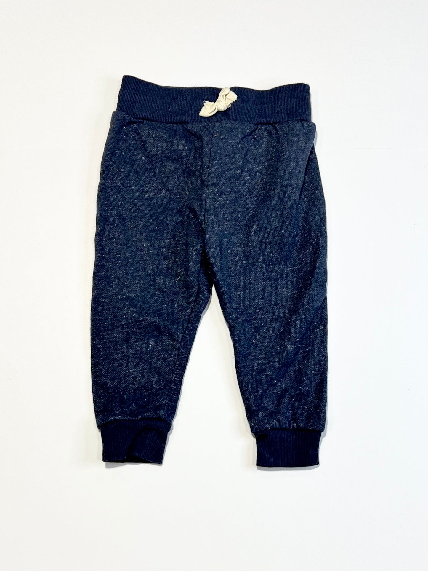 Speckled navy trackies - Size 0