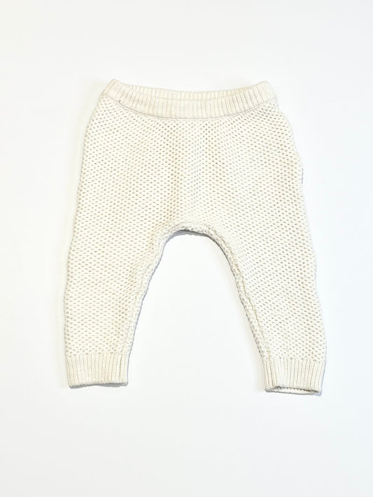 White knit pants - Size 0