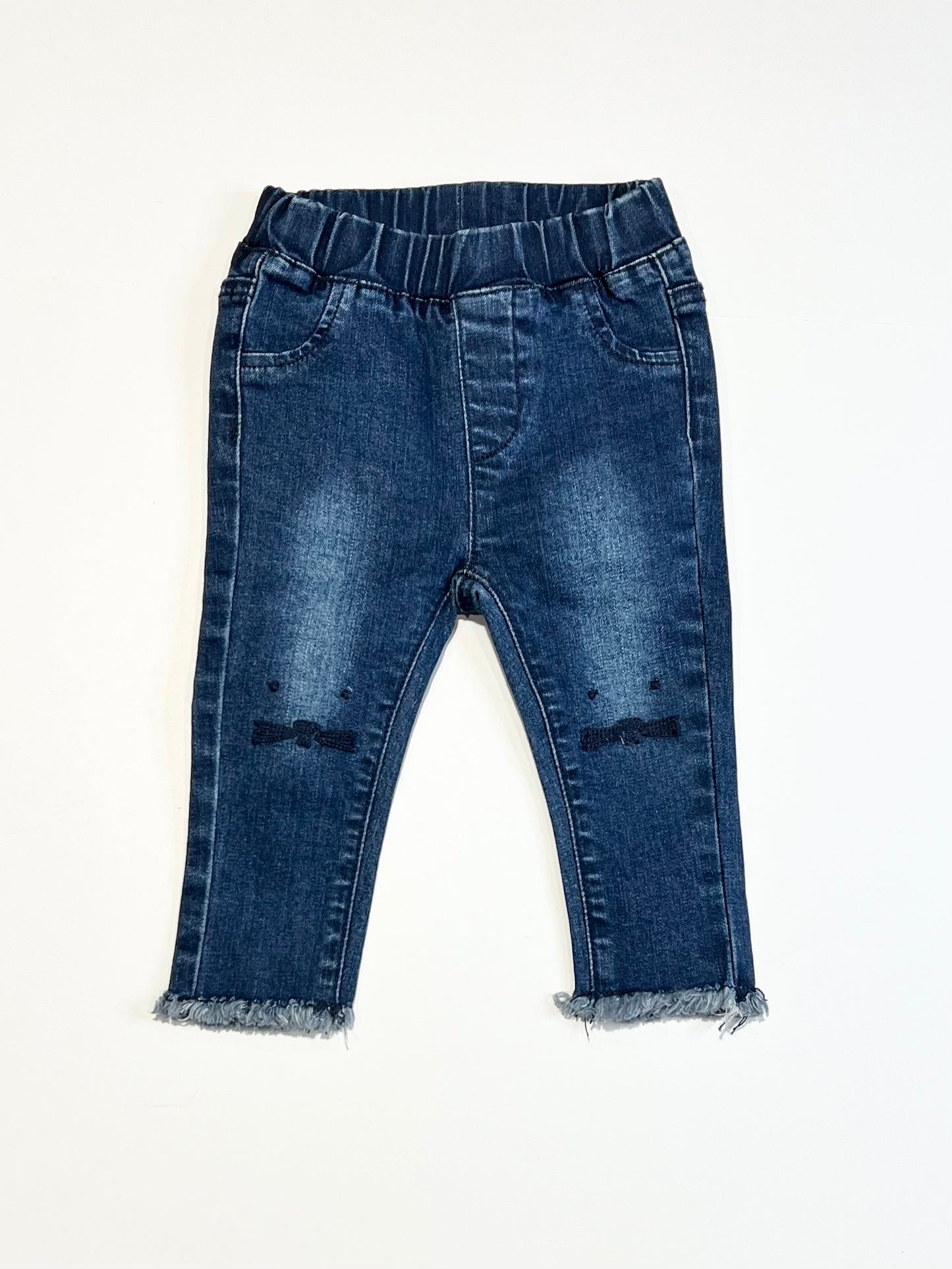 Denim bunny jeggings - Size 0