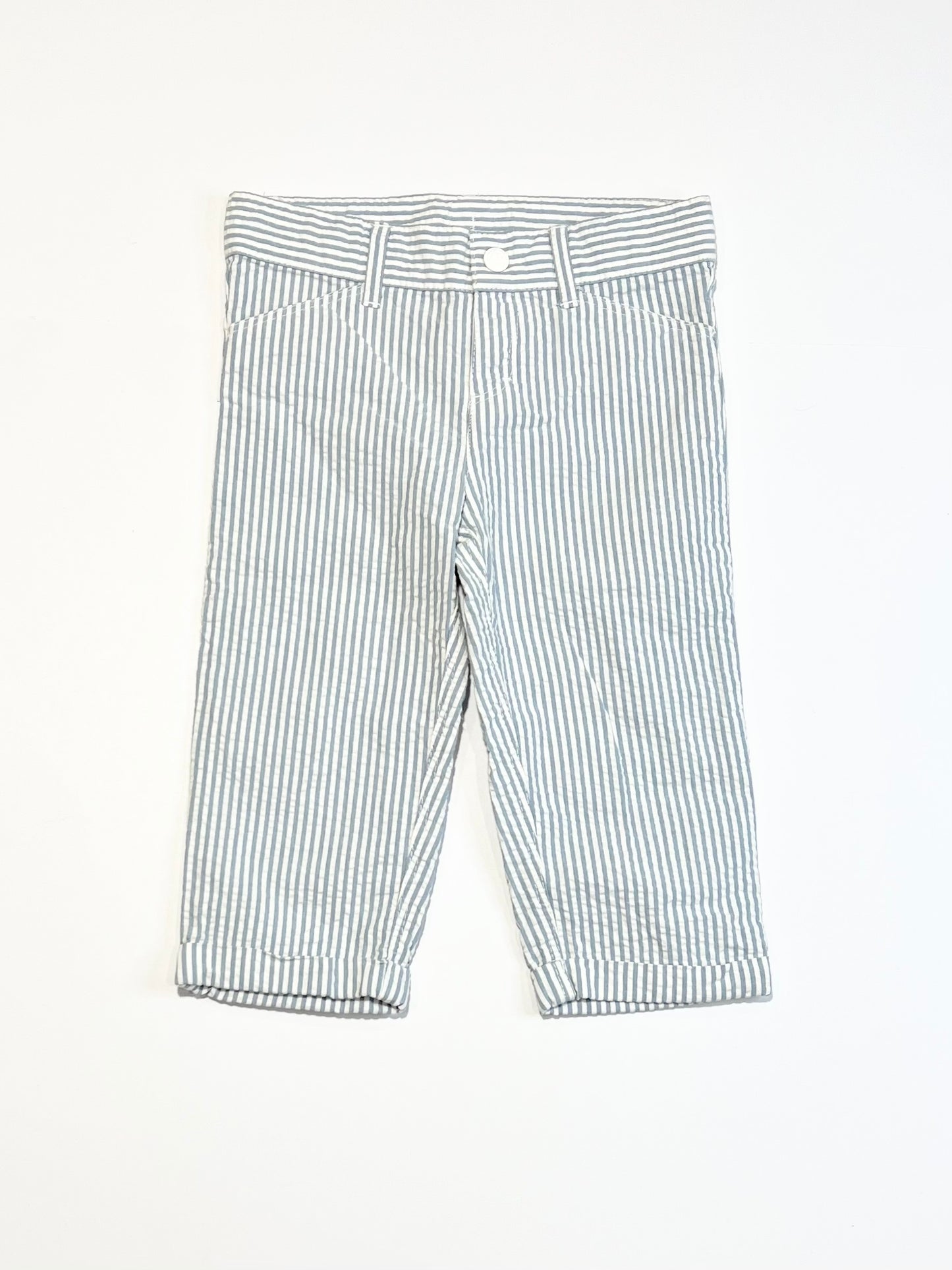 Seersucker pants - Size 9-12 months