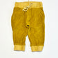 Mustard terry pants - Size 0