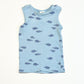 Blue whales singlet - Size 0