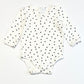 Ribbed spotty bodysuit - Size 0