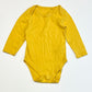 Yellow bodysuit - Size 6-9 months