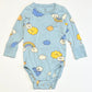 Blue clouds bodysuit - Size 6-9 months