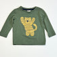 Green tiger top - Size 0