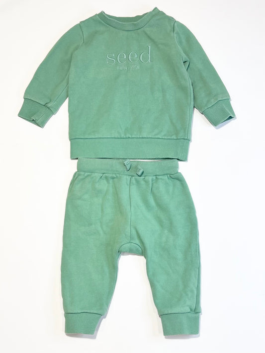 Green heritage tracksuit - Size 0