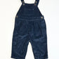 Navy corduroy overalls - Size 0