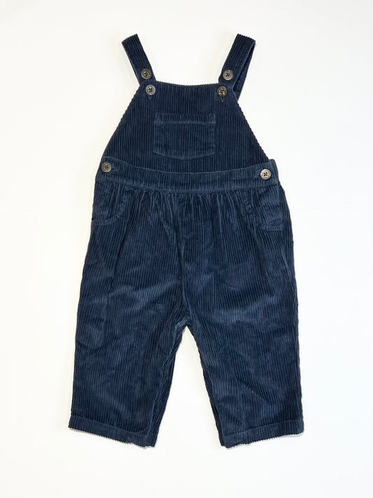 Navy corduroy overalls - Size 0