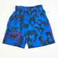 Blue zebra shorts - Size 4-5