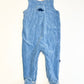 Corduroy footed overalls - Size 0