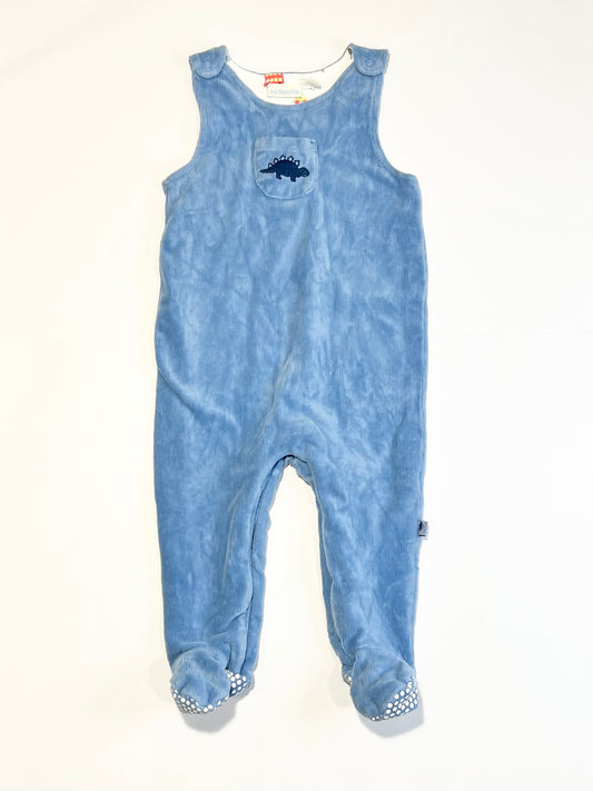 Corduroy footed overalls - Size 0