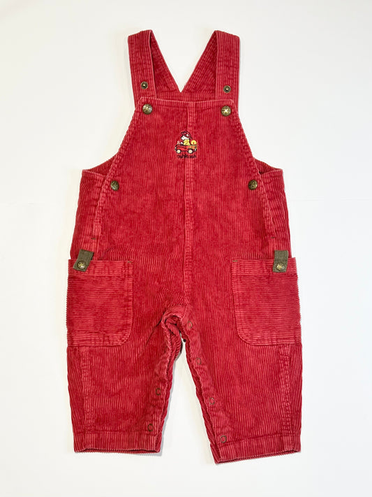 Vintage corduroy overalls - Size 0