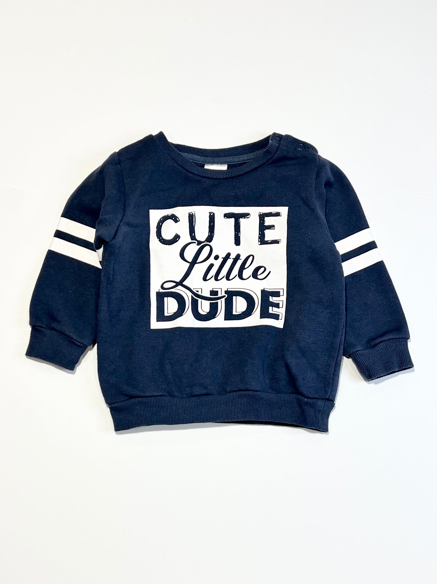 Cute little dude sweater - Size 0