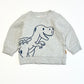 Grey dino sweater - Size 0
