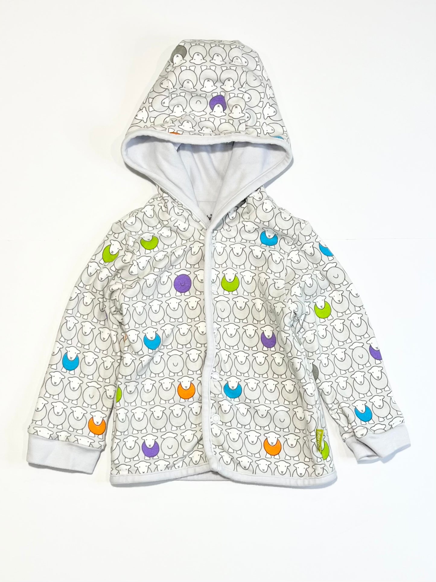 Reversible sheep hoodie - Size 0