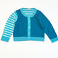 Blue cardigan - Size 6-9 months