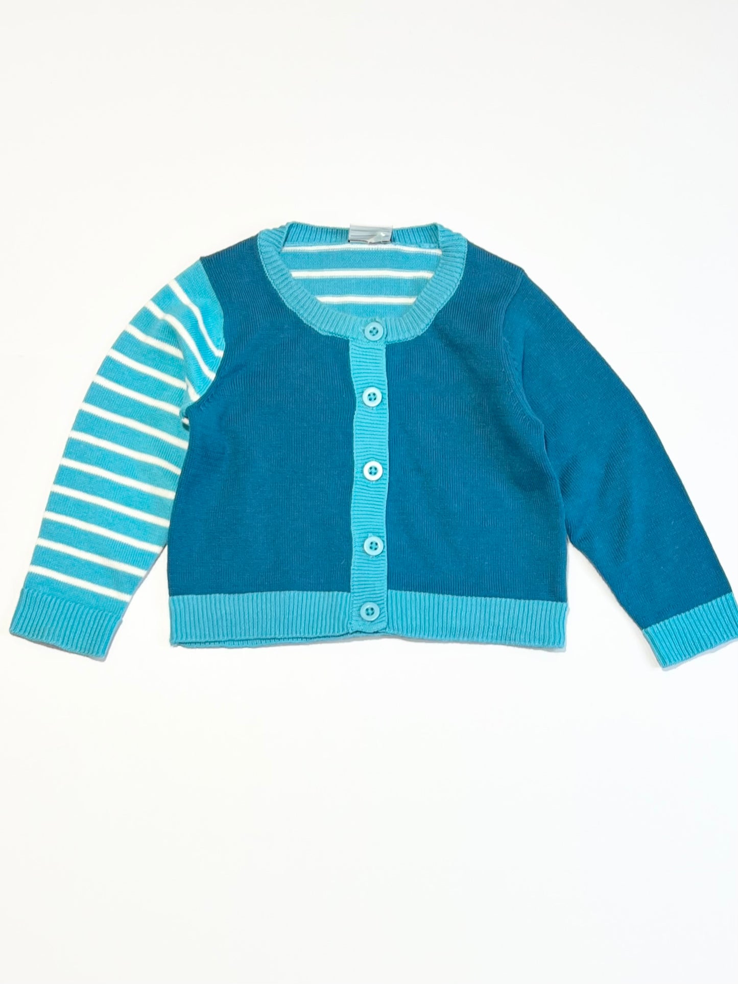 Blue cardigan - Size 6-9 months