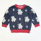 Navy bears knit jumper - Size 0