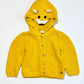 Yellow fox knit jacket - Size 0