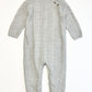 Grey knit onesie - Size 9-12 months