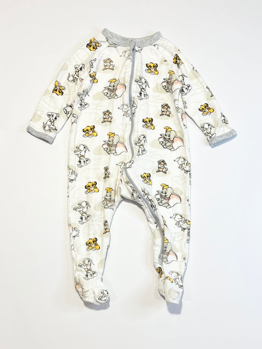 Characters zip onesie - Size 0