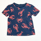 Crabs and lobsters tee - Size 4