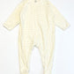 Ribbed cream onesie - Size 0