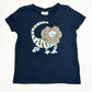 Frill-neck lizard tee - Size 4