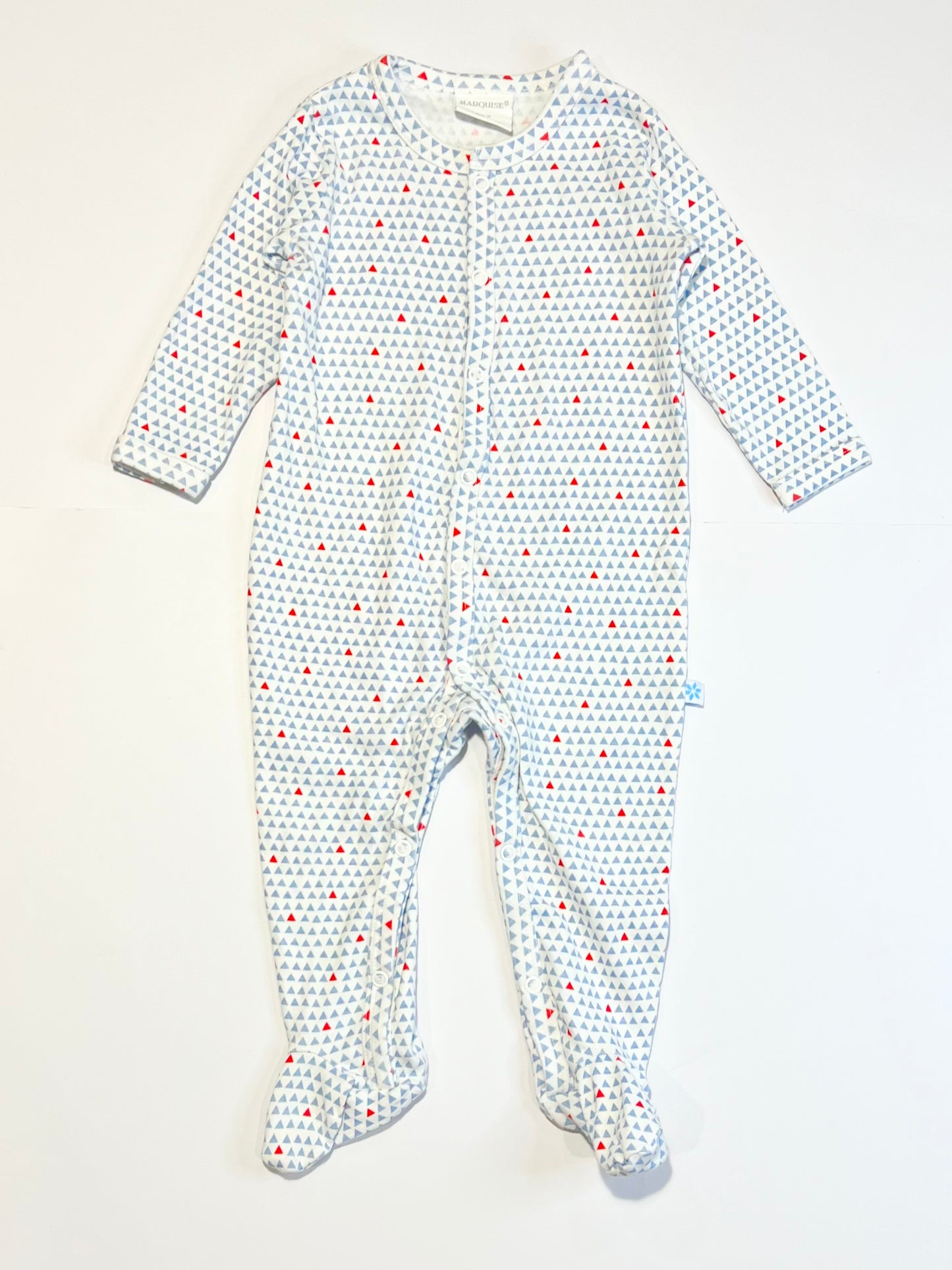 Ribbed triangles onesie - Size 0