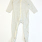 Striped zip onesie - Size 0