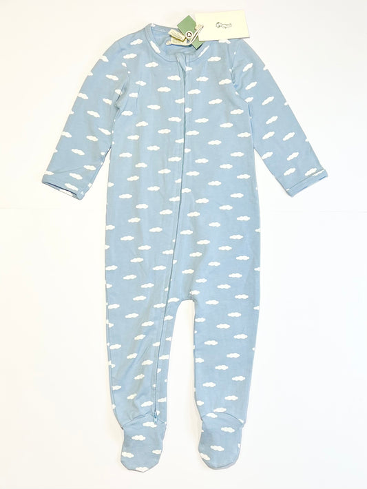 Clouds zip onesie brand new - Size 0