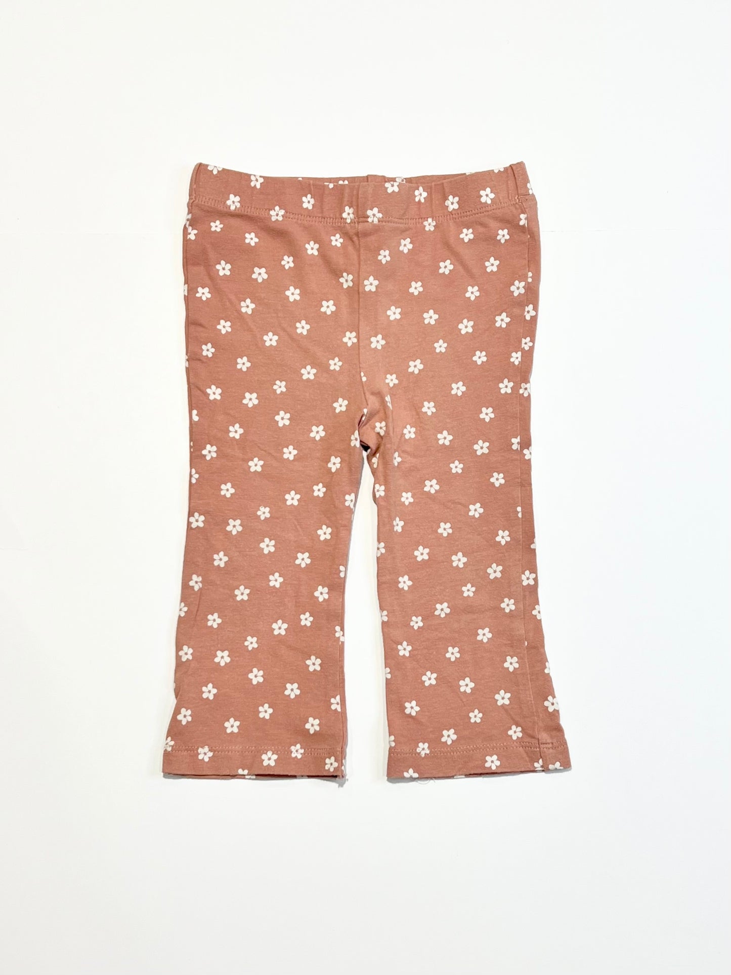 Floral leggings - Size 6-9 months