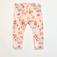 Pink playground leggings - Size 6-9 months